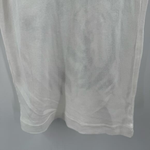 Key Closet Tank Top Size Medium NEW Zebra Ribbed Y2K Style 2000s Cotton USA - Picture 10 of 11